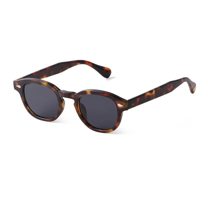 Fashion Sun-resistant Sunglasses Oval Small Frame Sunglasses